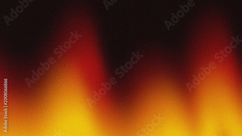Bild auf Leinwand Abstract grain texture background with warm orange and red gradient