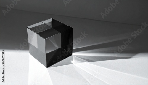 “Cube of Light: Geometry in Glass”
