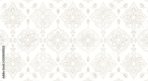 Photography White Background with Gold Patterns.