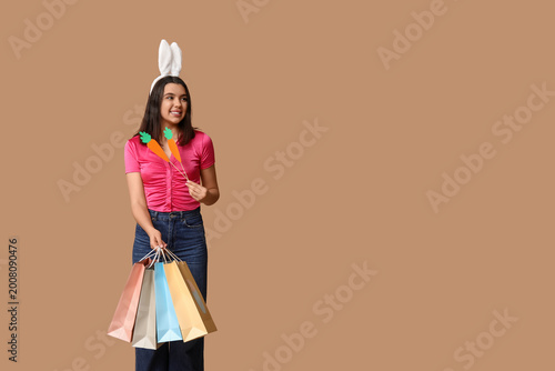 Beautiful young happy woman...
