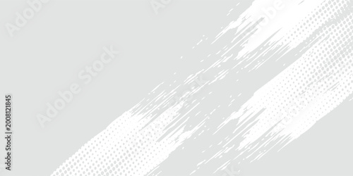 Tableau sur toile halftone on white background