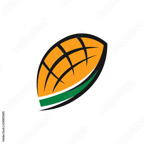 Mango fruit logo design template