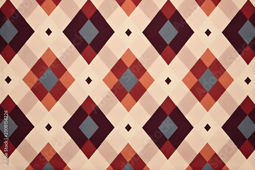 Seamless geometric chevron pattern design with abstract textured fabric style for textile and wallpaper use