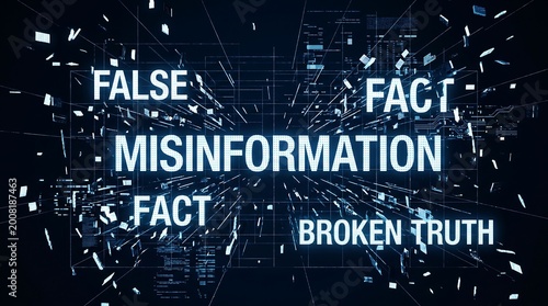 Misinformation spreads rapidly through social media with fact and false information