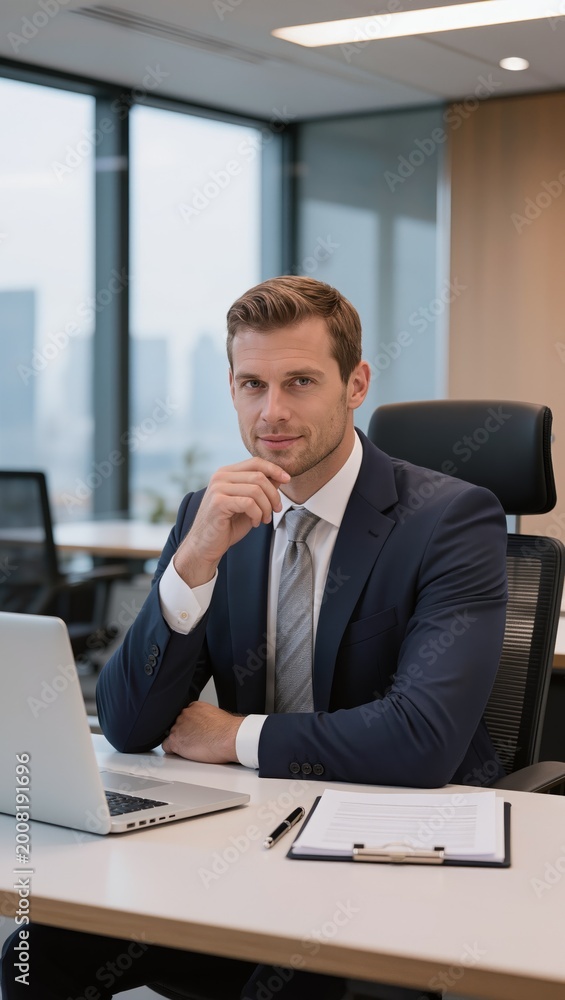 Naklejka premium businessman
