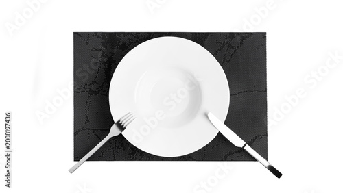 фотографія Sign language with cutlery