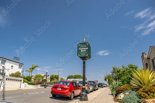 Bilde på lerret university heights and hillcrest neighborhoods, san diego, california