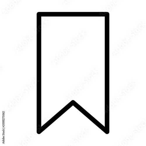 bookmark line icon