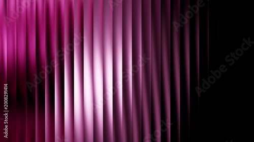 glass effect bright color video of light pink on dark background for poster header