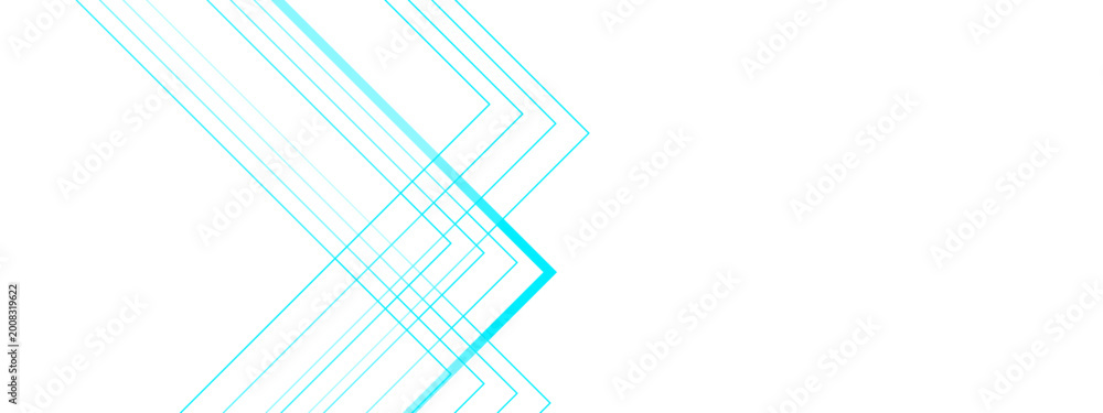 Obraz premium Abstract blue background vector illustration featuring futuristic digital lines and light shapes for a modern technology business banner or web backdrop template