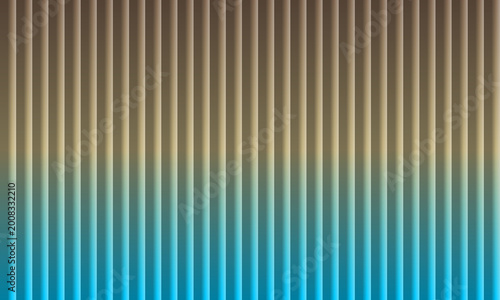 Tableau sur toile mocha fractal glass background with turquoise vertical light gradients