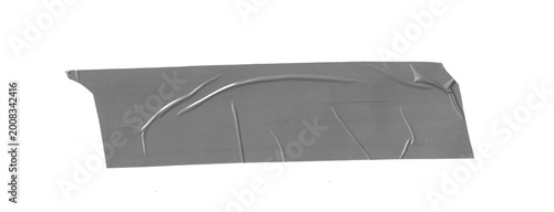 protective adhesive tape pieces with wrinkles and rough edges. Realistic transparent background