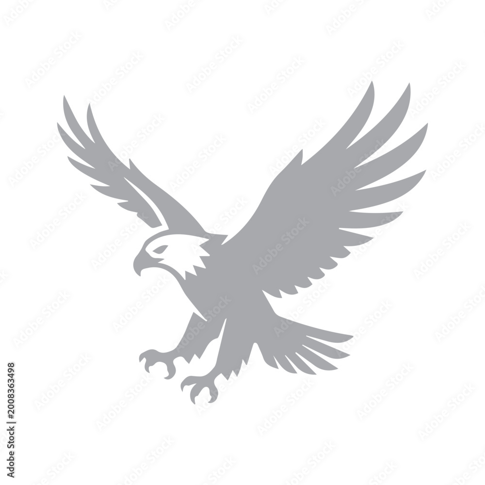 Obraz premium Soaring Eagle Icon