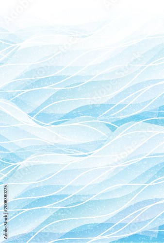 Abstract light blue wave pattern background