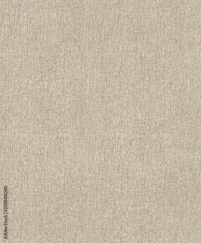 Photography Seamless ivory fabric texture with elegant diagonal twill weave and soft tactile