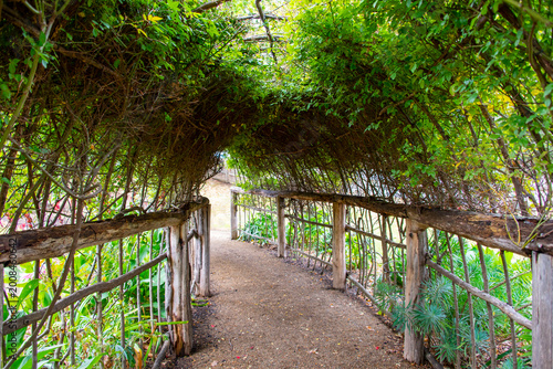 Cuadro en lienzo Government Gardens in Port Arthur Convict Site - Tasmania