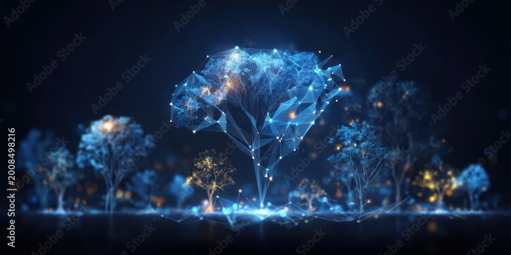 Fototapeta premium The environment needs sustainability, requiring awareness and responsibility for conservation to balance the human impact on our precious planet.