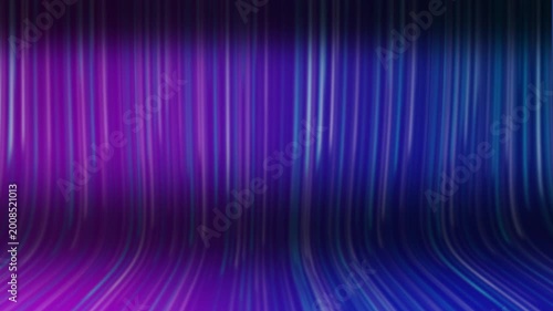 Abstract HD loopable motion graphics. Glowing neon lights streaming across the screen. Seamless loop.