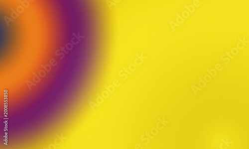 Vibrant abstract background with purple, orange and yellow gradient