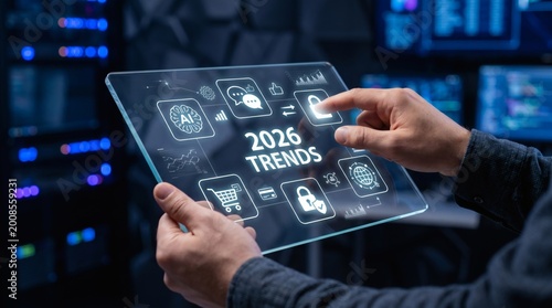Futuristic Technology Trends - Exploring Innovations and Digital Transformation in 2026.