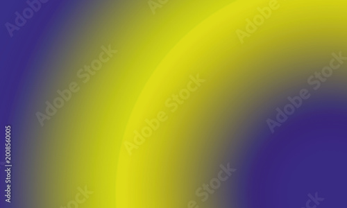 Abstract gradient background with yellow and blue colors, modern design