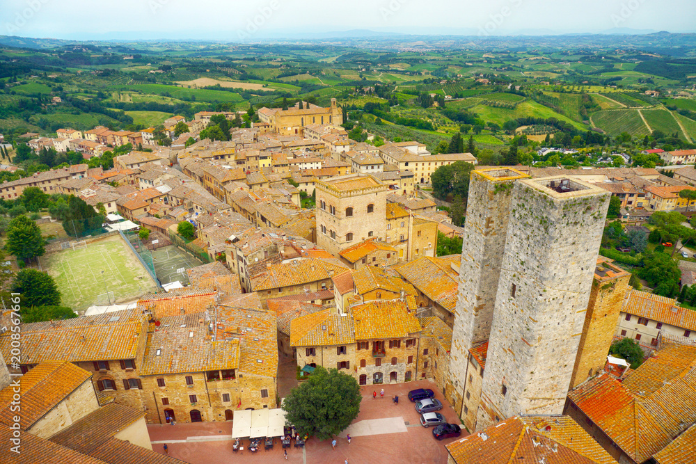 Fototapeta premium San Gimignano, Italy