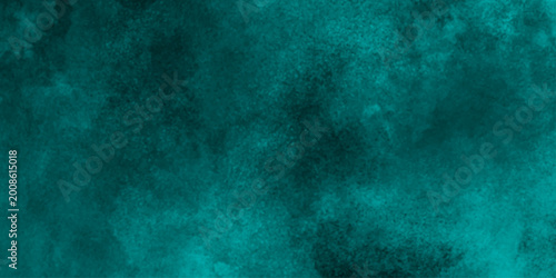 Billede på lærred Dark abstract background with blue grunge effect background