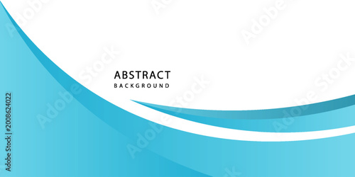 Smooth light blue wave background with modern curves and white space, suitable for clean and professional layouts.