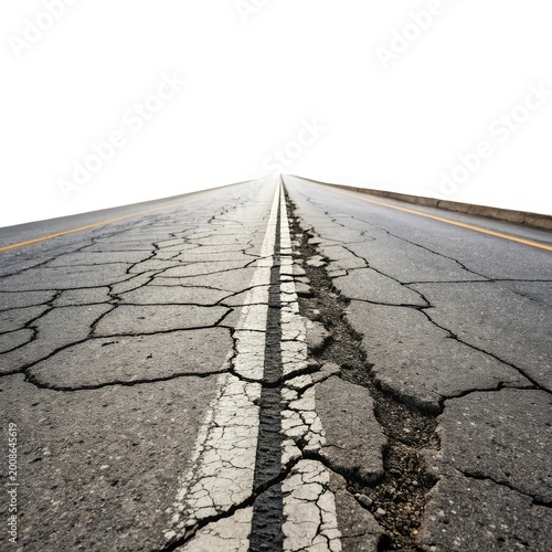 road in desert