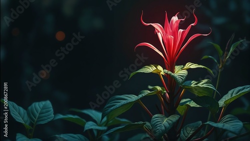 red lily flower