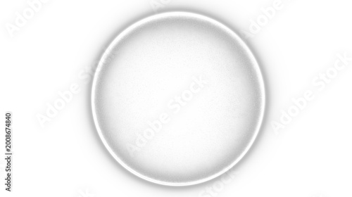 White Ring Isolated On PNG, Ideal for futuristic designs, digital portal effects and tech-style visual design, sci-fi HUDs