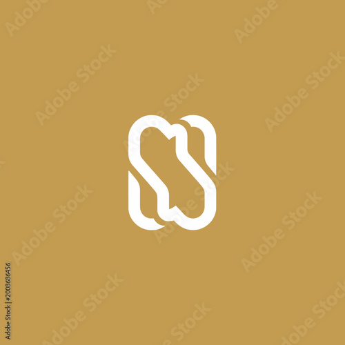 Modern Abstract Geometric Logo Design Symbol.
