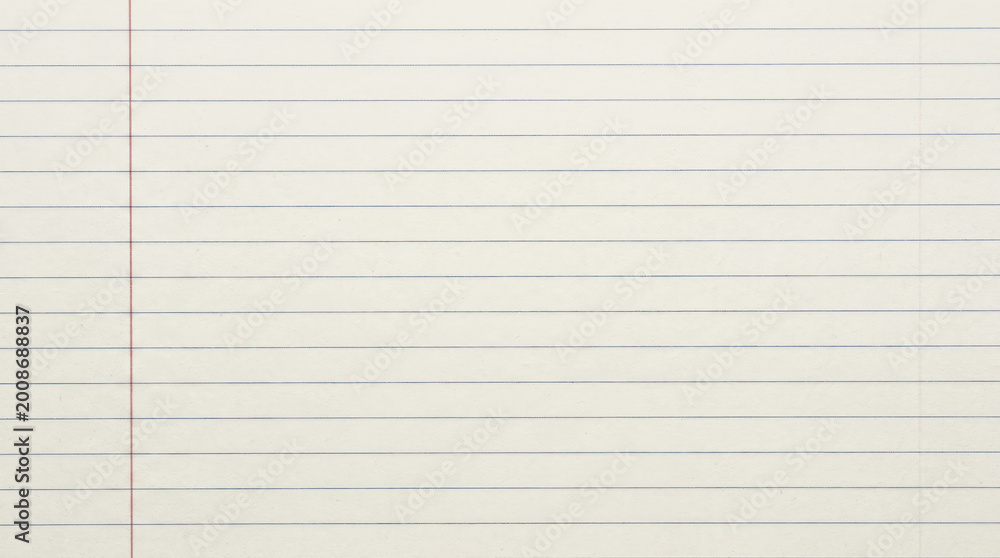 Naklejka premium Aged Lined Notebook Paper Texture