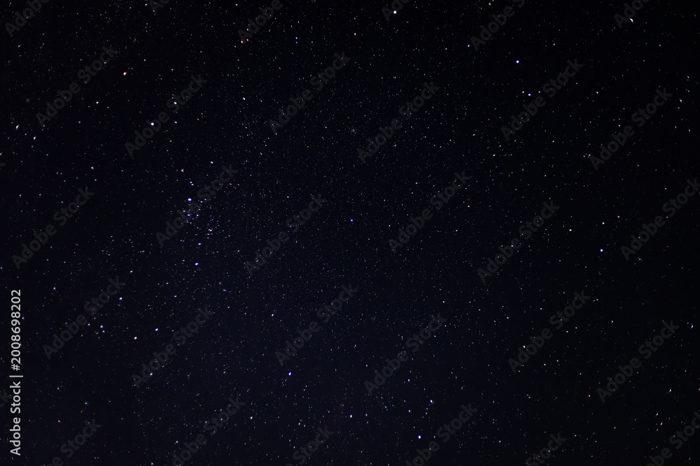 Obraz premium Vast Starry Night Sky real life photo