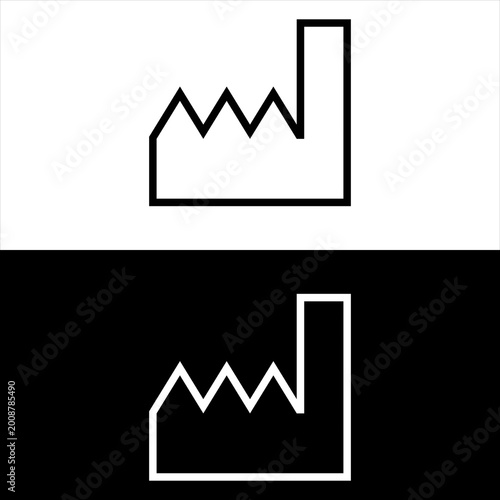 Obraz na plátně Manufacturer Factory Symbol