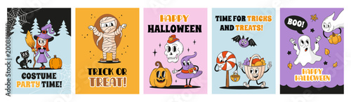 Fotografia Halloween groovy posters