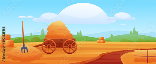 Foto Agriculture landscape