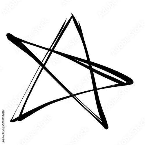 vector illustration of a star