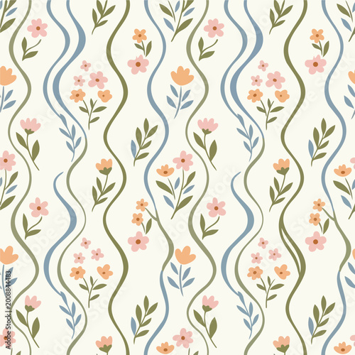 Minimalist_Flat_Floral_Pastel_Garden_Vertical_Wavy_Seamless_Pattern