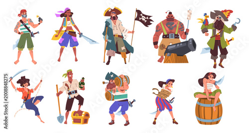 Foto Pirates characters