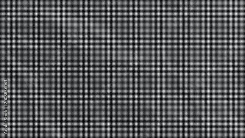 Schilderij op canvas A crumpled gray surface with a transparent background texture appears wrinkled