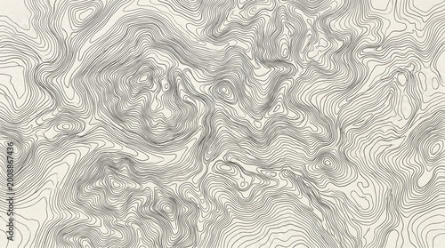 abstract topography pattern made by AI generative