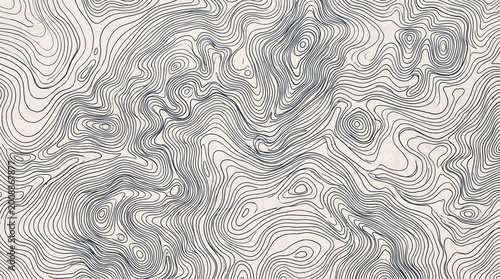 abstract topography pattern made by AI generative