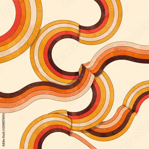 Colorful Seamless Strip Pattern Vector Background – Modern Geometric Stripe Design Illustration
