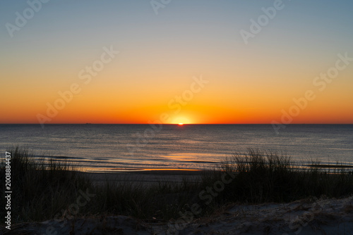 Sunset on Texel by the Sea
