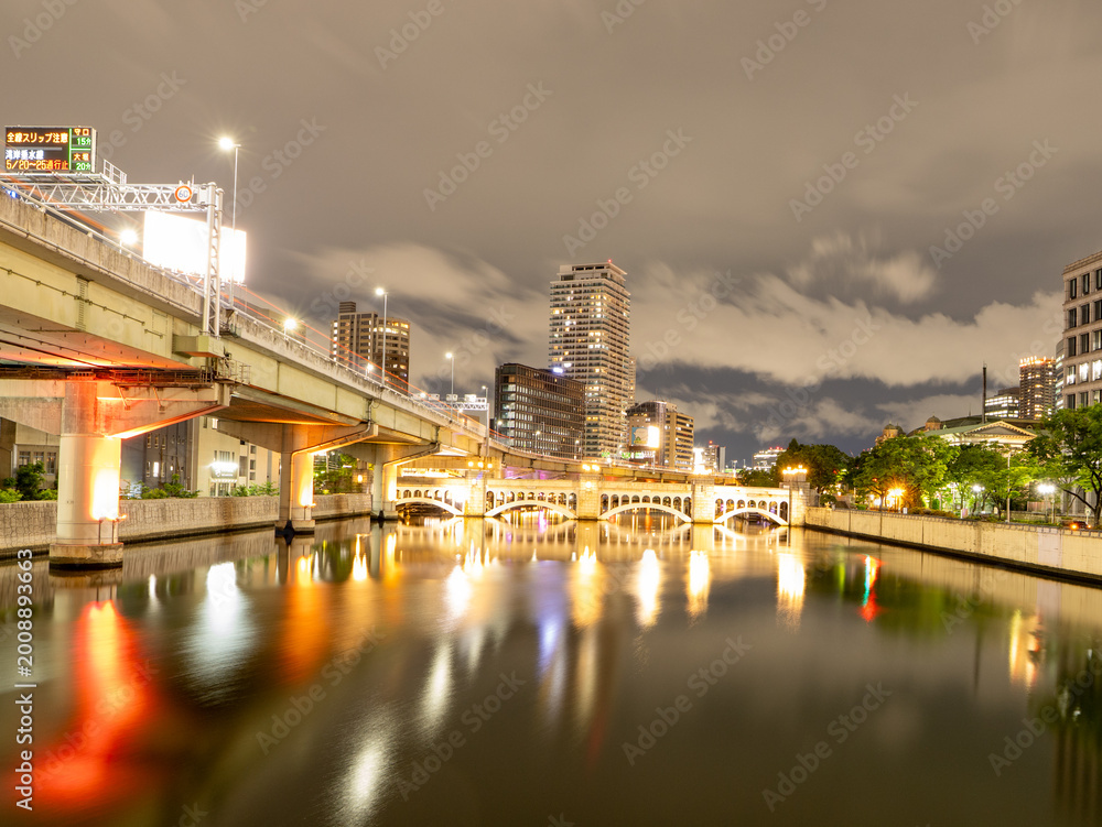 Fototapeta premium 大阪の夜景