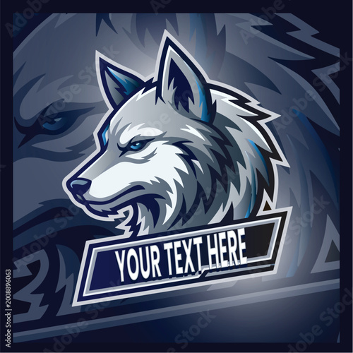 esport mascot design logo