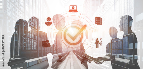 Bild auf Leinwand Quality assurance ensures product excellence with compliance checks, QA QC systems, and consistent control for trusted outcomes