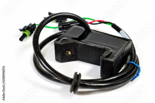 Hopper fill sensor for agricultural machinery.