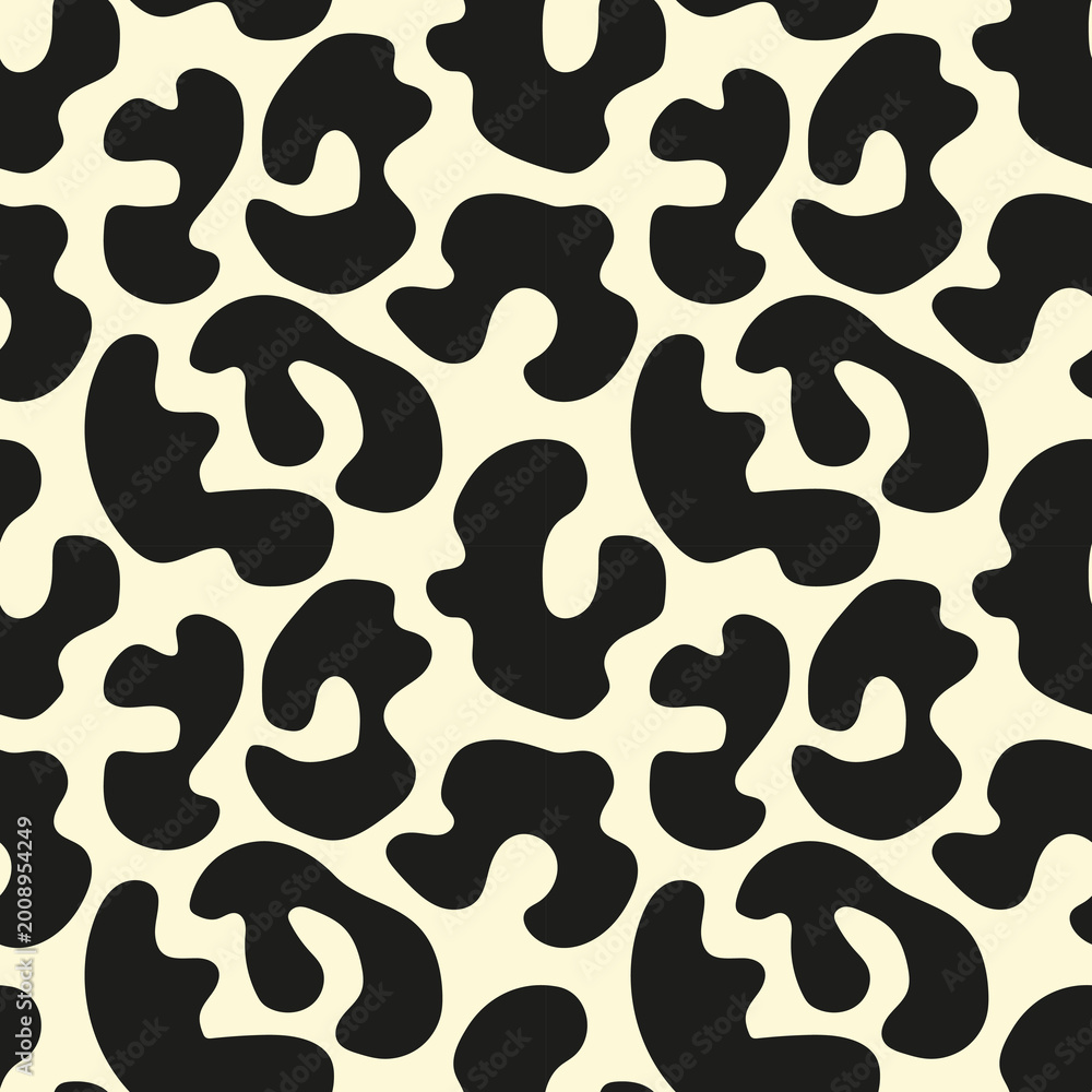 Obraz premium Seamless abstract animal print pattern with spots